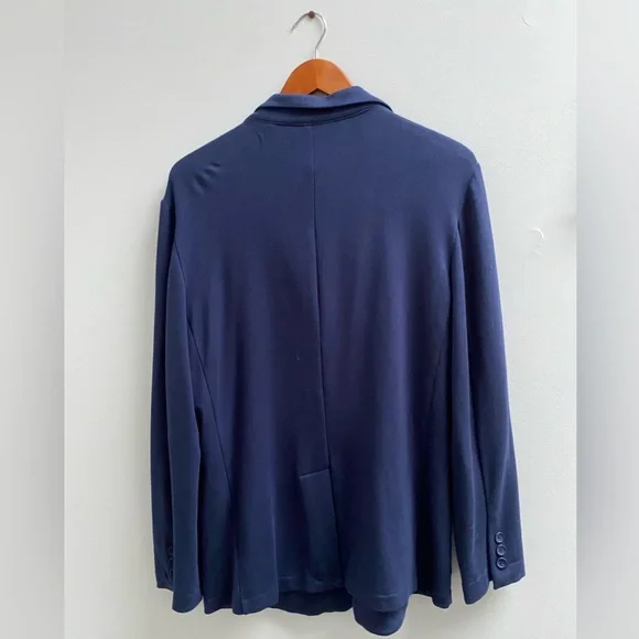 Porter & Ash Men's Navy Lightweight Sports Coat Blazer - Picture 2 of 5